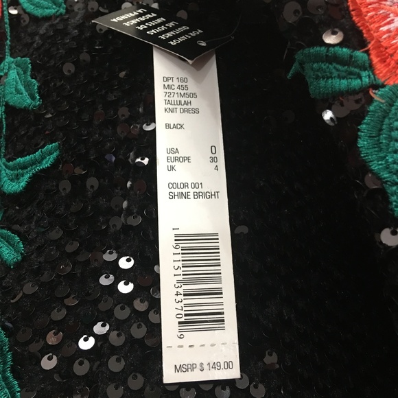 PARTY IN STYLE!!Gianni Bini🔥Designer Sequin Dress - Picture 5 of 16